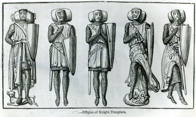Effigies of Knight Templars by English School